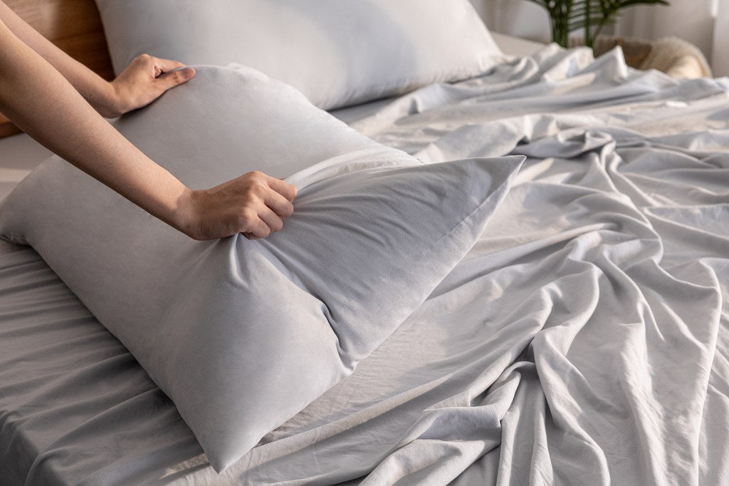 MLILY Soft Washed Sheet Set