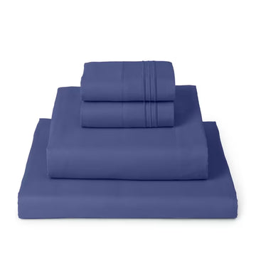 Mellanni King Navy sheets