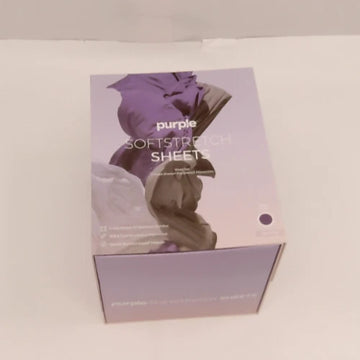 Purple Sheets Split King Deep Purple