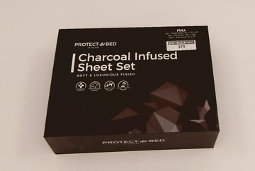 Protect a bed Charcoal Infused Sheet Set Full