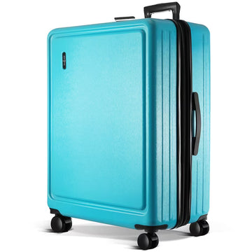 4 Piece Hard Shell Travel Arim Luggage Blue  Large