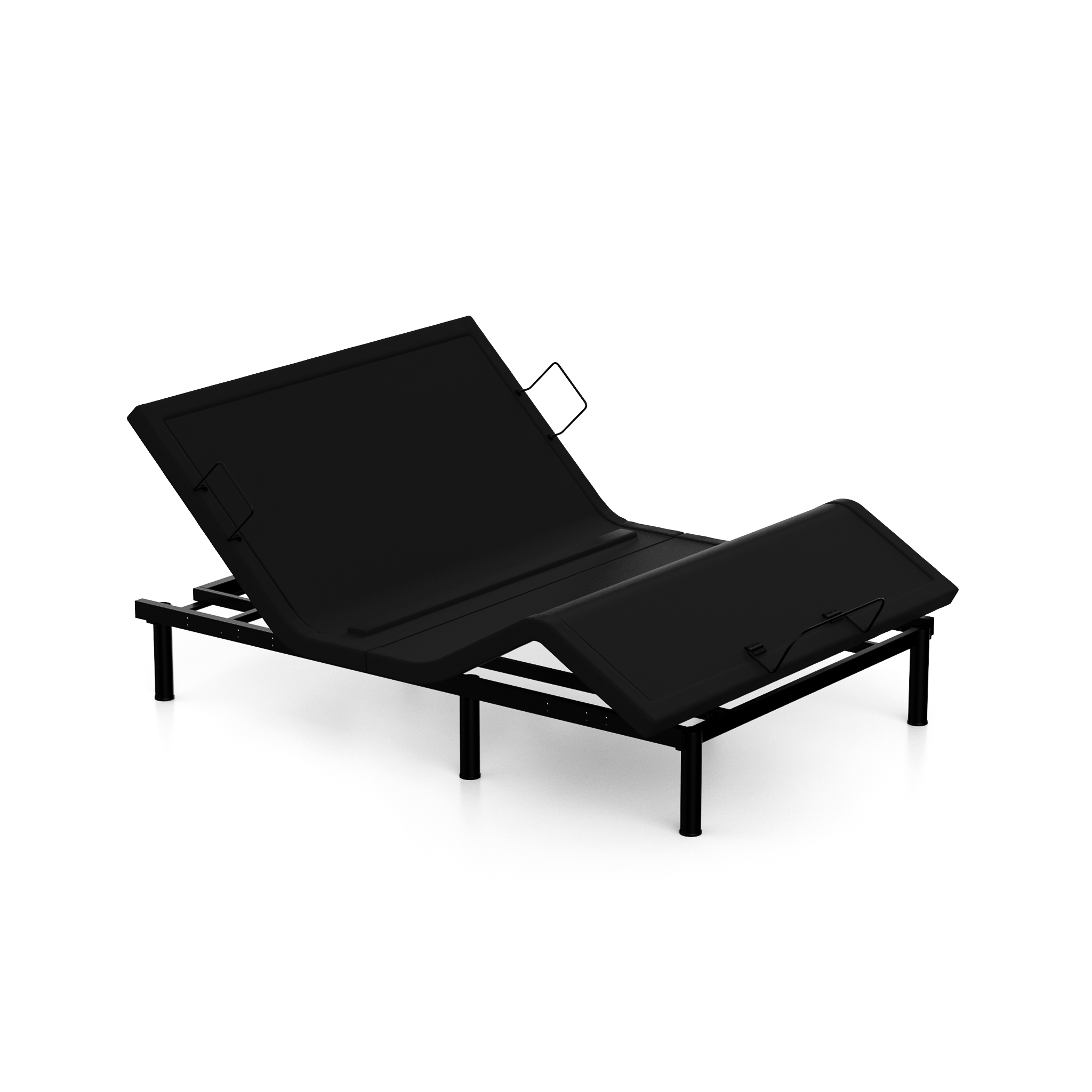 MLILY MS600 Adjustable Base with Tri-Zone Massage & Lumbar Support