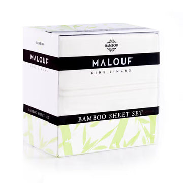 Malouf Fine Linens Bamboo Sheet Set Full