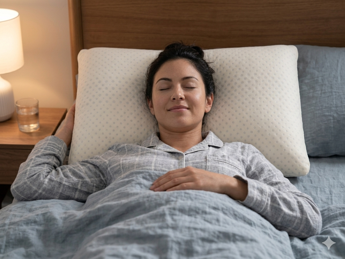 Malouf Zoned ActiveDough™ + Chamomile Memory Foam Pillow