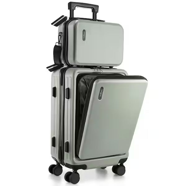 Travel Arim 2-Piece Hard Shell Carry on Sage