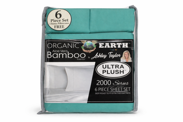 Organic Aloe Vera Bamboo 6-Pc Sheet Set