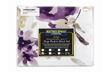 Deep Pocket Brushed Microfiber Sheet Set (30 Colors and Patterns)