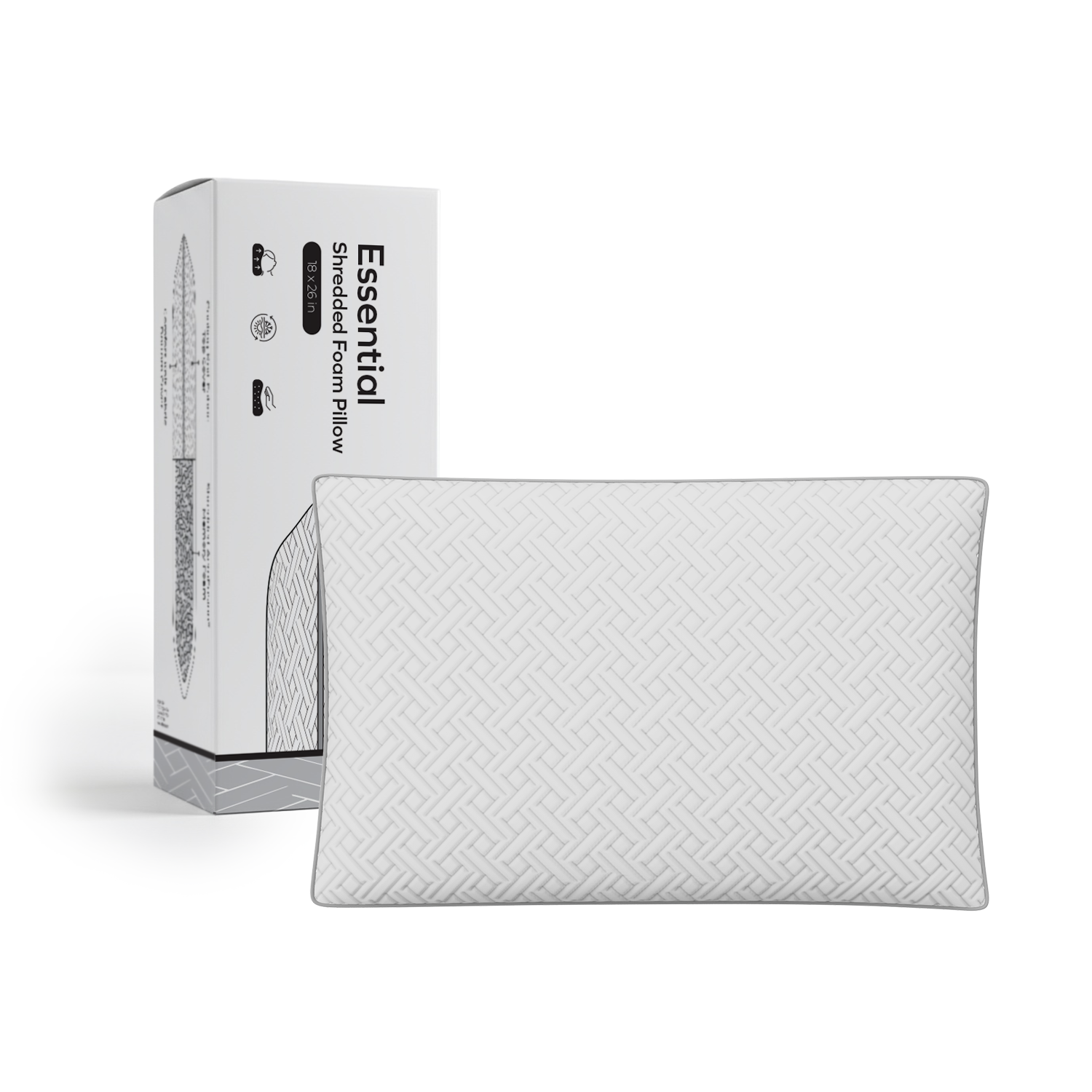 MLILY Essential Shredded Pillow