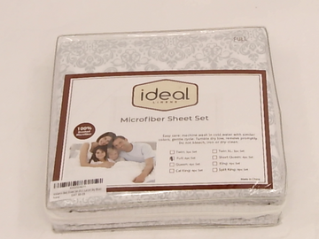 Mellanni Laced Sky Blue Bed Sheet Full