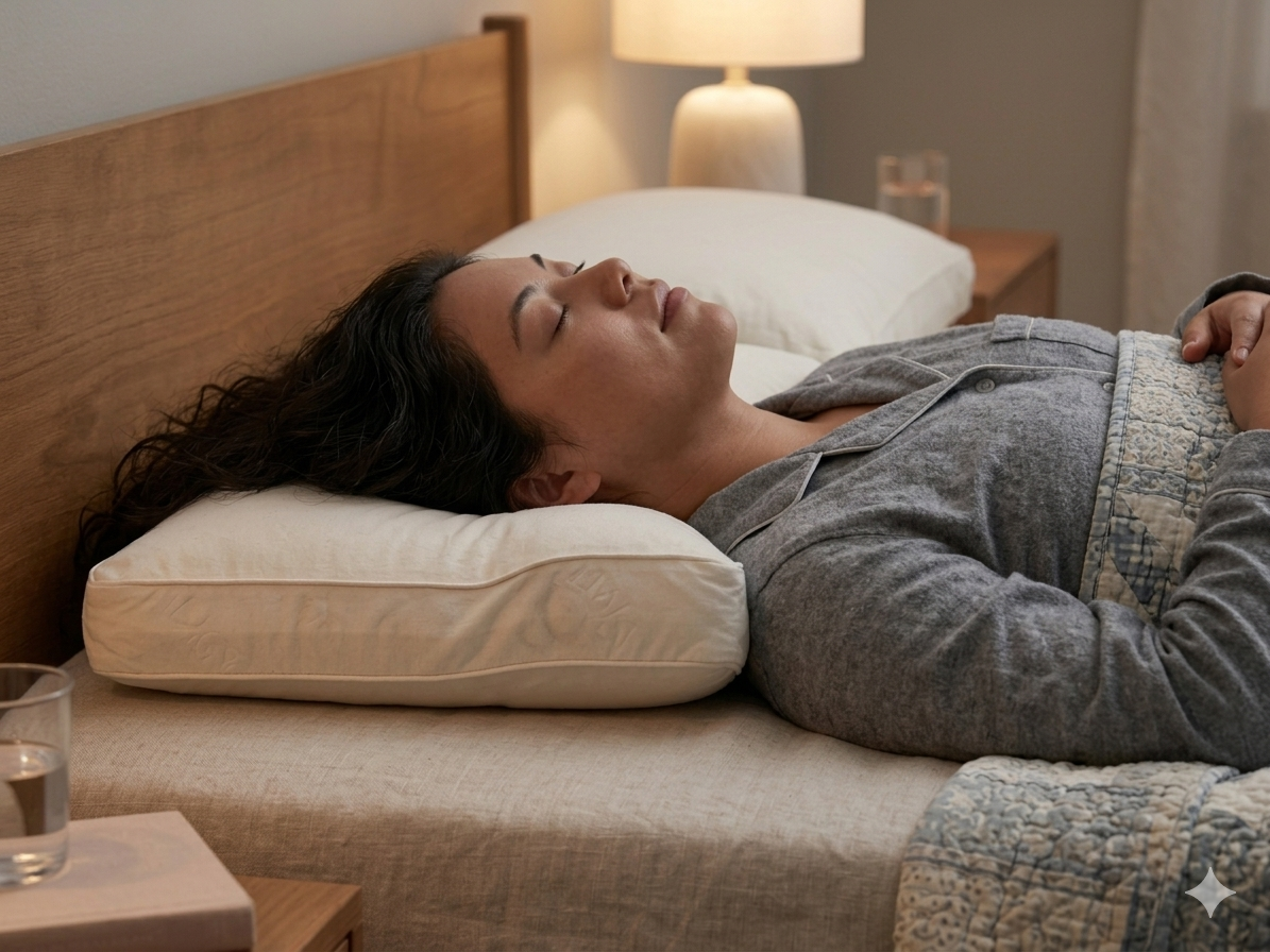 Malouf CBD Shoulder Zoned Dough™ Memory Foam Pillow