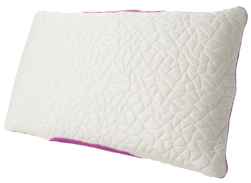 Protect A Bed Snow Featuring Memory Foam Pillow Queen
