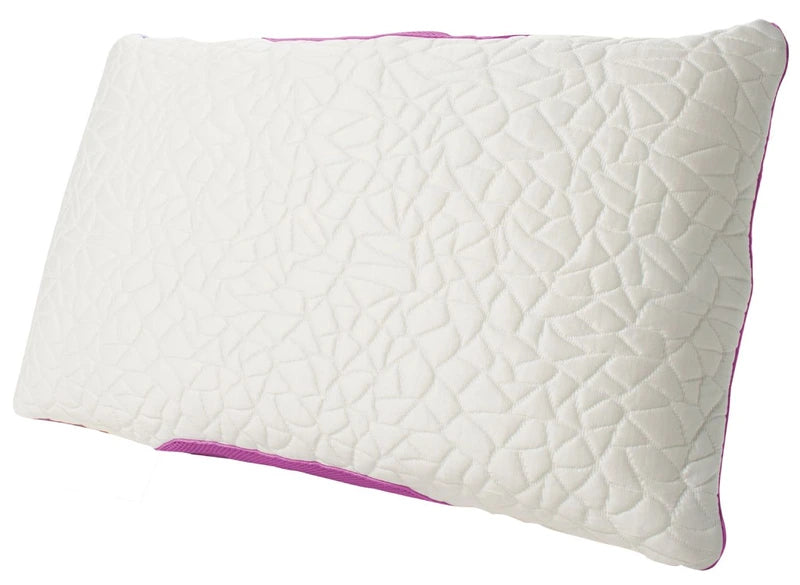 Protect A Bed Snow Featuring Memory Foam Pillow Queen