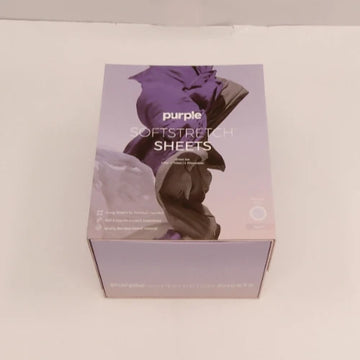 Purple Sheets Morning Mist Queen