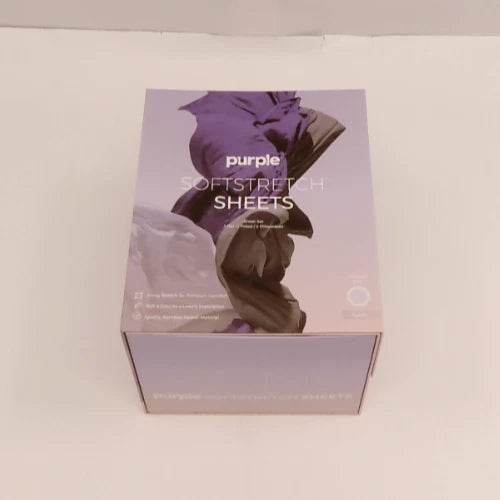 Purple Sheets Morning Mist Queen