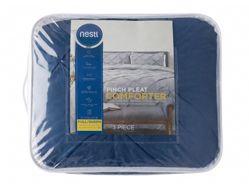 Nestl Pinch Pleat Comforter Set