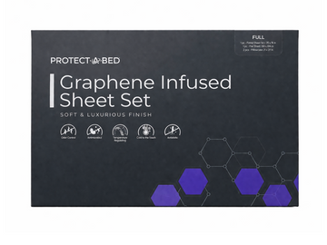 Protect-A-Bed Graphene Infused Sheet Set, Gray (Full)