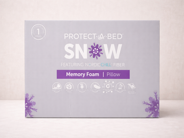 Protect-A-Bed SNOW™ Memory Foam Pillow with NordicChill™