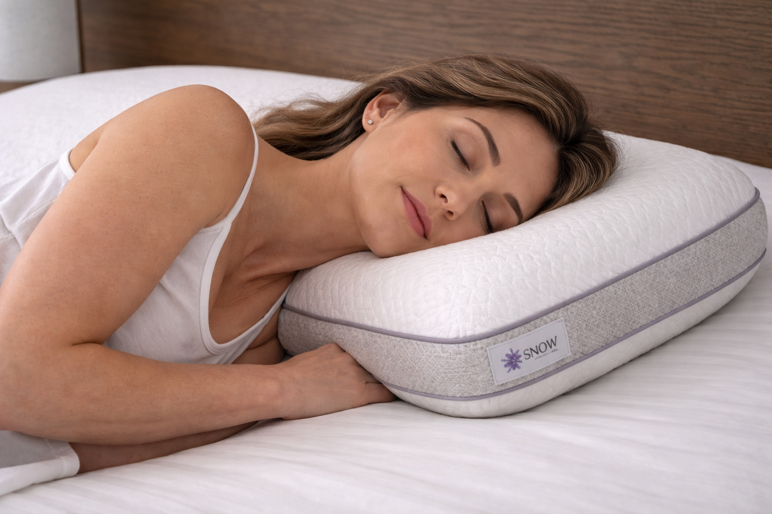 Protect-A-Bed SNOW™ Memory Foam Pillow with NordicChill™