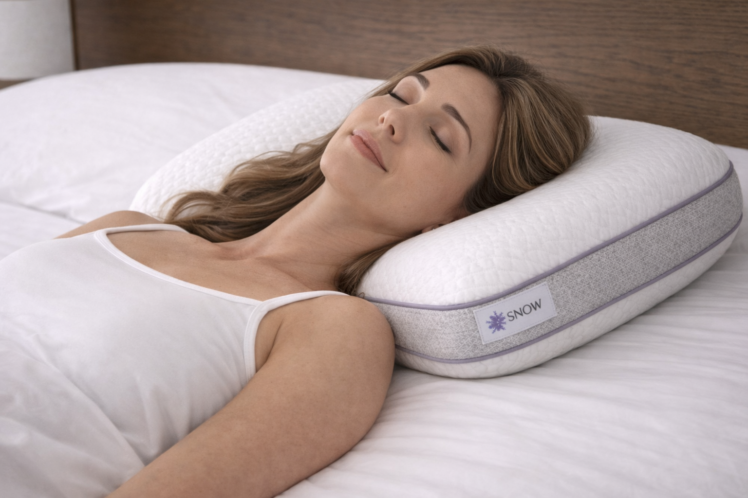 Protect-A-Bed SNOW™ Memory Foam Pillow with NordicChill™