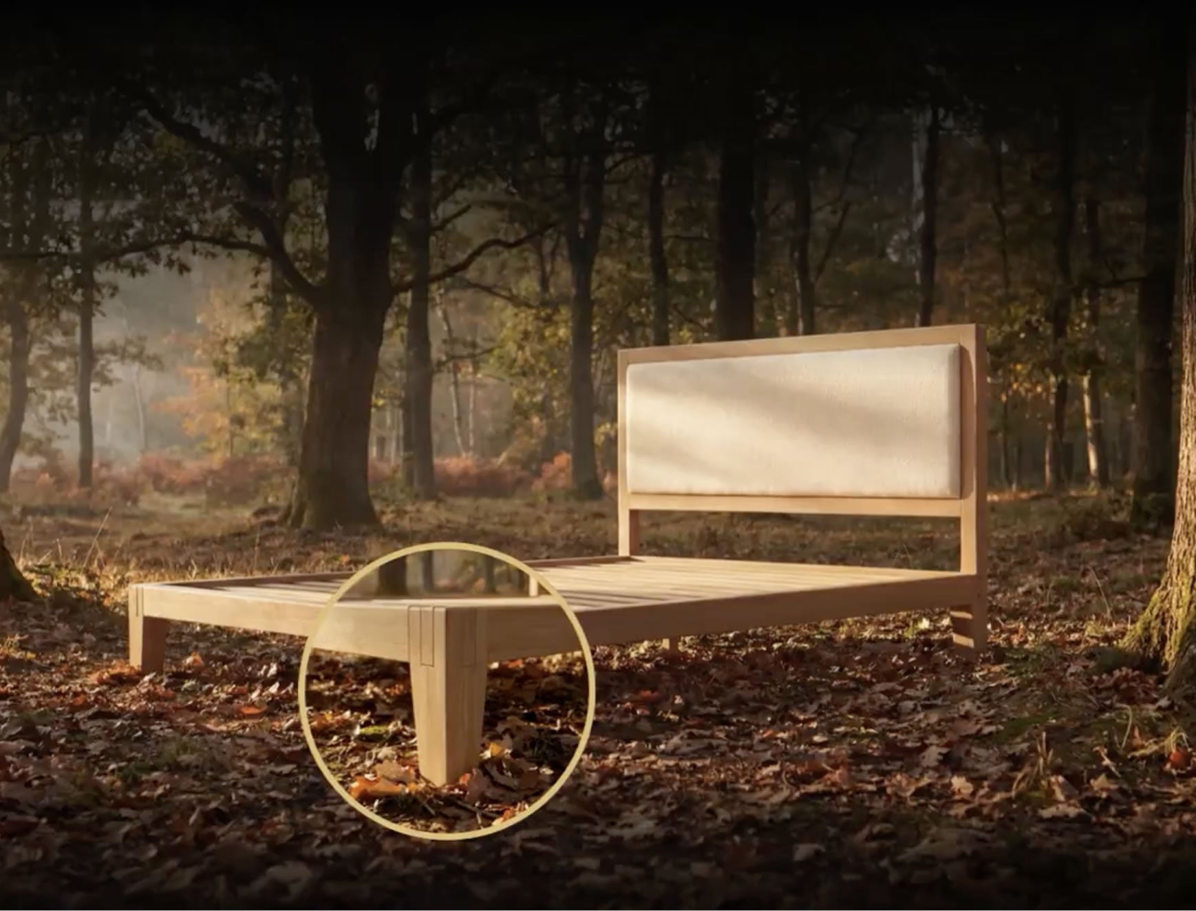 Puffy CAPRI Bed Frame