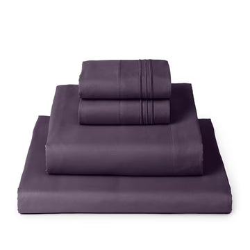 Mellanni Purple Queen Sheets