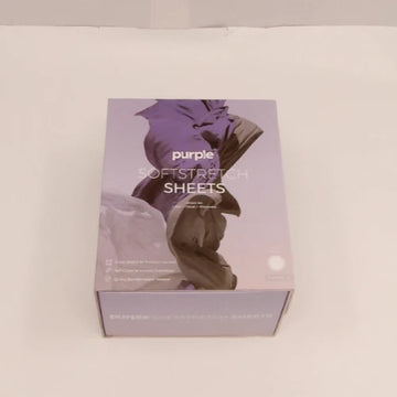 Purple Sheets Twin/Twin XL True White
