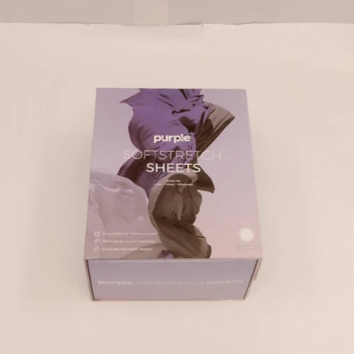 Purple Sheets Twin/Twin XL True White