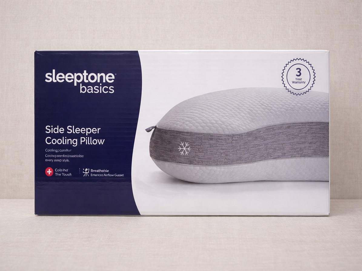 Sleeptone Basics Side Sleeper Cooling Pillow
